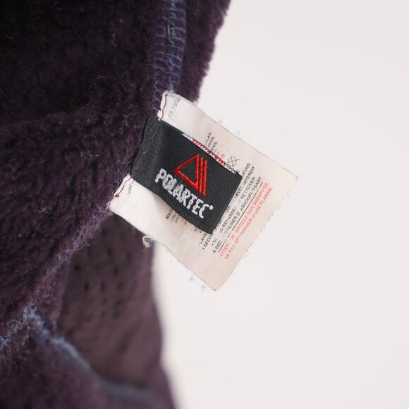 PATAGONIA VINTAGE Women's R4 Fleece Zip-Up Polartec Jacket Blue Heather Size L - Picture 10 of 12